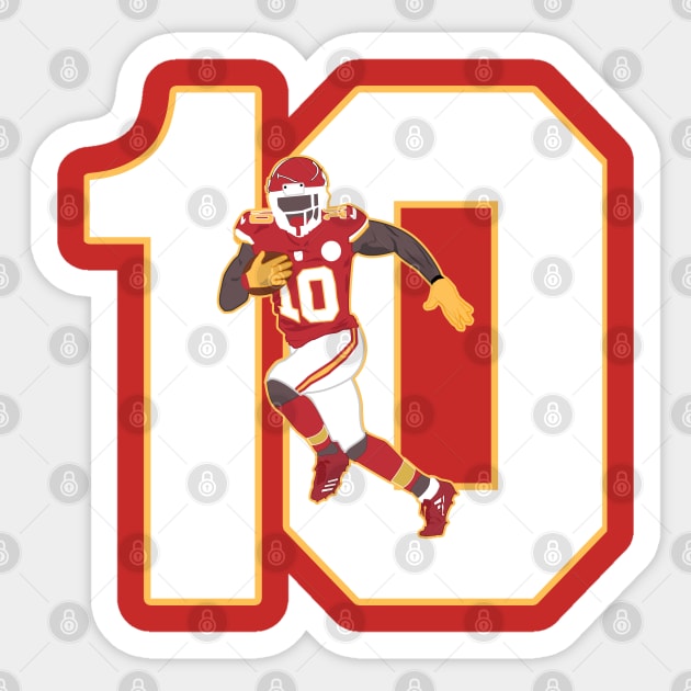 Tyreek hill Sticker by FootballBum